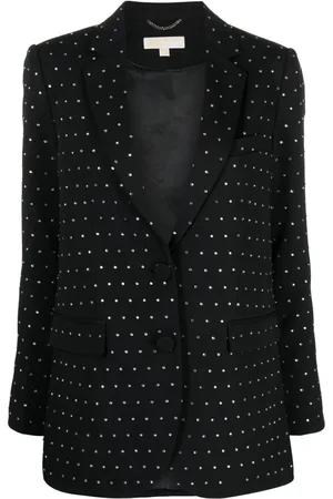 Michael Kors Blazer con botones y apliques de cristal