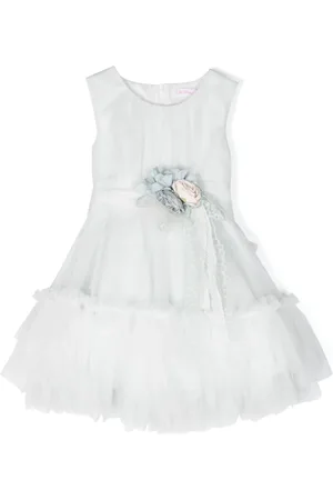 Mimilù Vestido con aplique floral