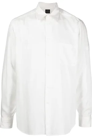 YOHJI YAMAMOTO Camisa semitranslúcida de manga larga