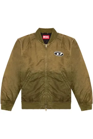 Diesel Chaqueta bomber J-Kepes con placa del logo