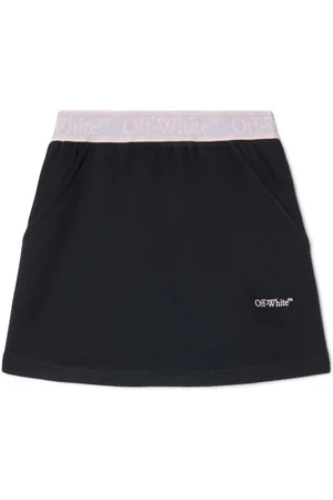 OFF-WHITE Falda Bookish con logo en la cintura