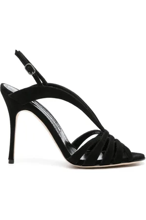 Manolo Blahnik Sandalias Sardina con tacón de 10 mm
