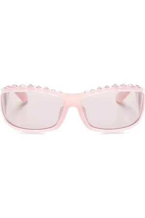Swarovski Gafas de sol con montura biker