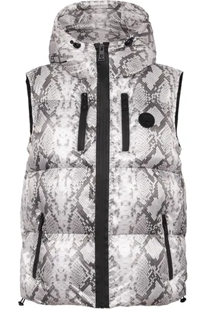 Philipp Plein Chaleco con capucha y logo