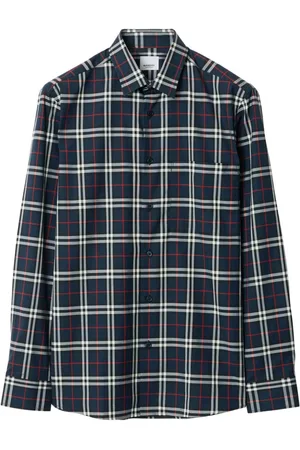 Burberry Camisa Simpson a cuadros