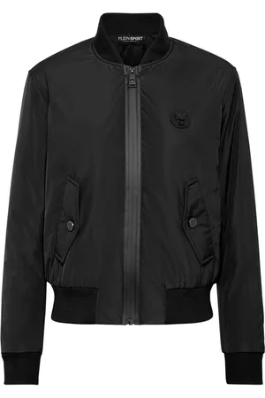 Philipp Plein Chaqueta bomber con parche del logo
