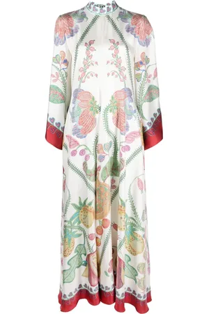 La DoubleJ Vestido con estampado Magnifico Flower Placée
