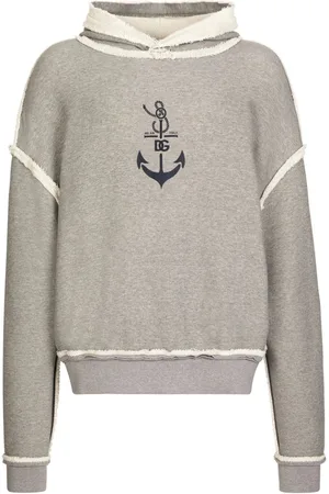Dolce & Gabbana Sudadera con capucha y logo estampado