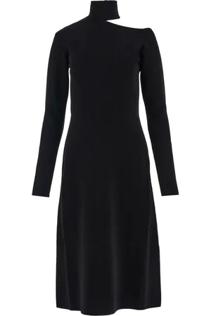 Salvatore Ferragamo Vestido midi con aberturas