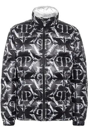 Philipp Plein Plumífero con logo estampado