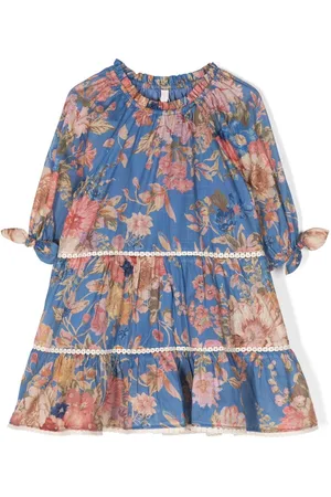 ZIMMERMANN Vestido corto August con estampado floral