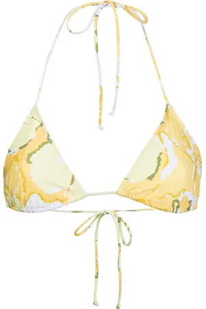 FAITHFULL THE BRAND Top de bikini Sundar con motivo floral