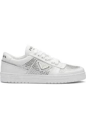 Prada Zapatillas con detalles de cristal