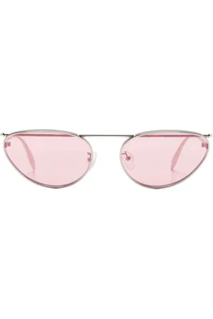 Alexander McQueen Gafas de sol con montura cat eye