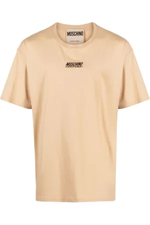 Moschino Camiseta con logo bordado