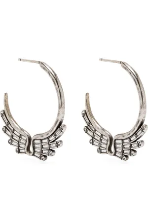 Zadig & Voltaire Pendientes Rock Over de medio aro