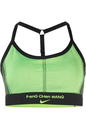 Nike Sujetador deportivo con logo Feng Chen Wang