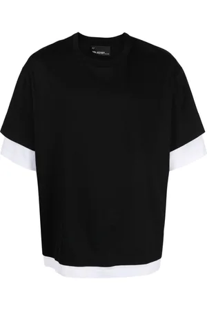 Neil Barrett Camiseta Travel con efecto de capas