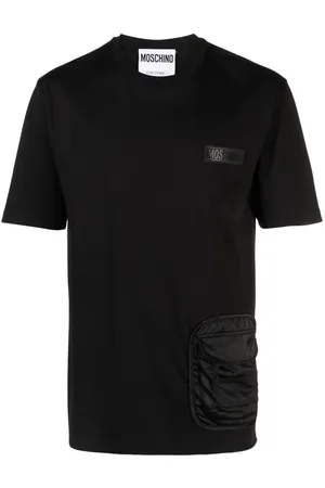 Moschino Camiseta con logo en relieve
