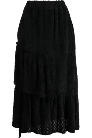 tout a coup Falda midi acampanada