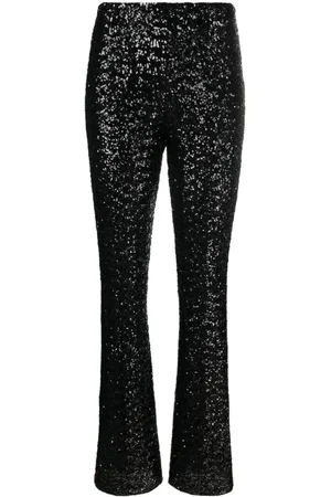 Oseree Pantalones anchos con lentejuelas