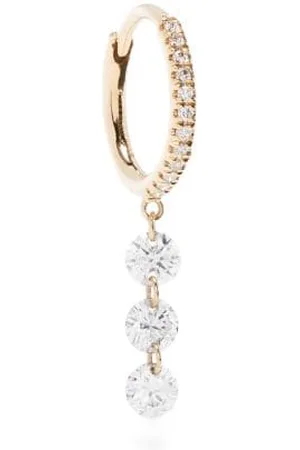 PERSÉE Pendientes en oro amarillo de 18 kt con diamantes