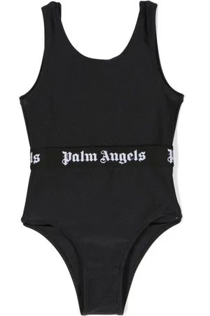 Palm Angels Bañador con logo en la cinturilla