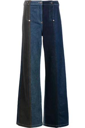 Moschino Vaqueros anchos de talle alto