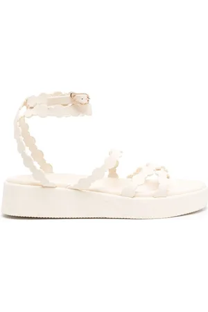 Ancient Greek Sandals Sandalias Aspis con plataforma