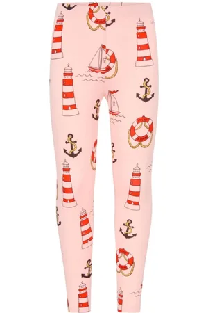 Mini Rodini Leggins con estampado de faros