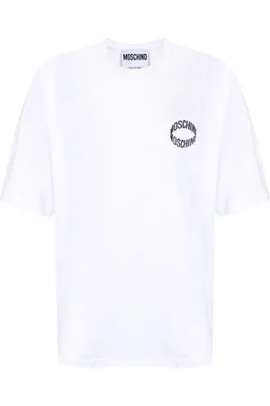 Moschino Camiseta con logo en relieve