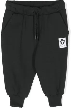 Mini Rodini Pantalones de chándal con aplique del logo