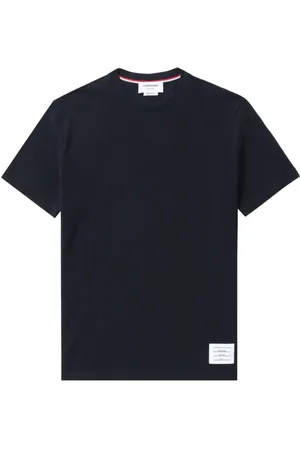 Thom Browne Camiseta con cuello redondo