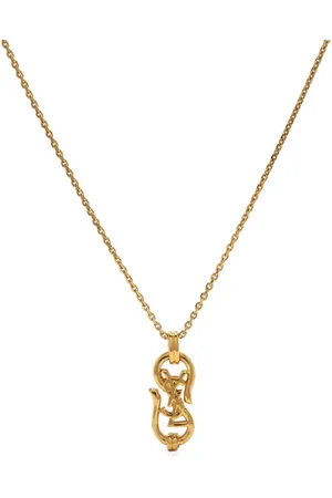 Saint Laurent Collar con colgante Cassandre 1990