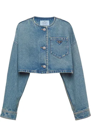 Prada Chaqueta vaquera tipo blusón