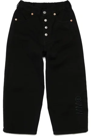 Maison Margiela Vaqueros con logo bordado