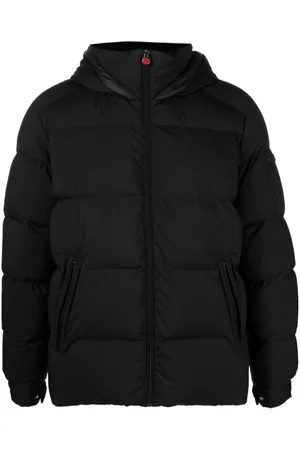Kiton Plumífero con capucha y logo