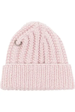 WERKSTATT:MÜNCHEN Ring-detail ribbed beanie