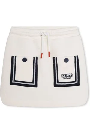 Kenzo Minifalda con aplique del logo