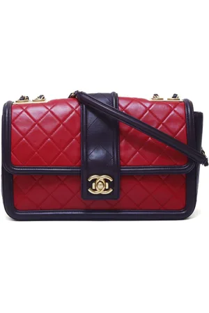 CHANEL Bolso de hombro con acolchado de rombos 2016