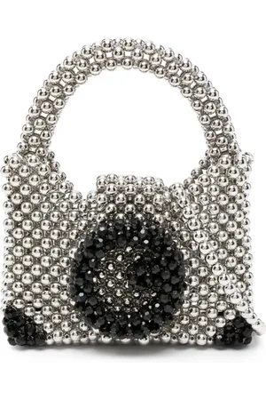 GERMANIER Bolso shopper con detalle de cuentas
