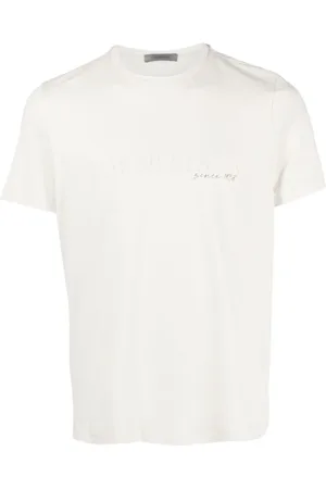 corneliani Camiseta con logo bordado