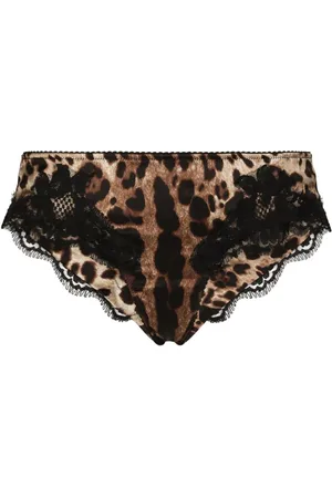 Dolce & Gabbana Bragas con estampado de leopardo