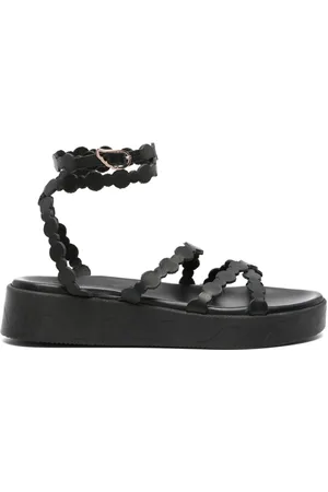 Ancient Greek Sandals Sandalias Aspis con plataforma