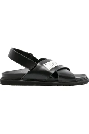 Moschino Sandalias con placa del logo