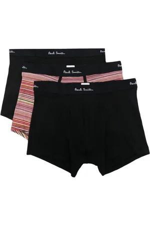 Paul Smith Pack de tres bóxeres con logo