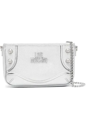 Moschino Bolso de hombro con letras del logo