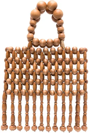 Cult Gaia Bolso shopper Clara con cuentas