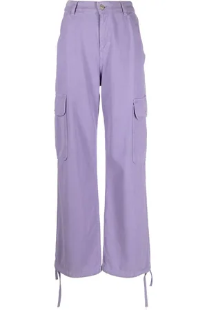 Moschino Pantalones cargo con parche del logo