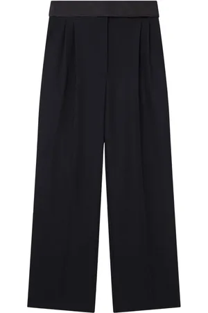 Stella McCartney Pantalones anchos estilo esmoquin